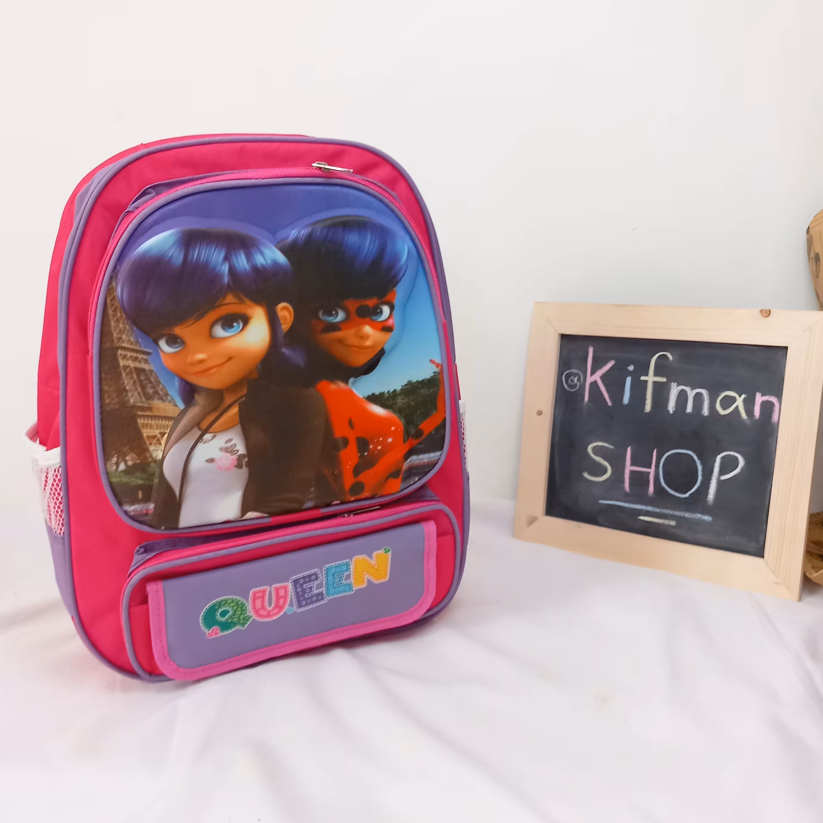 کیف مدرسه دخترانه آنا السا میشا دختر عنکبوتی سگ های نگهبان