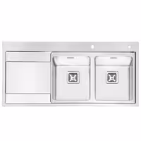 سینک ایلیا استیل مدل 2070 توکار