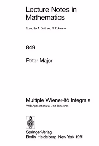 خرید و دانلود نسخه کامل کتاب Multiple Wiener-Ito Integrals