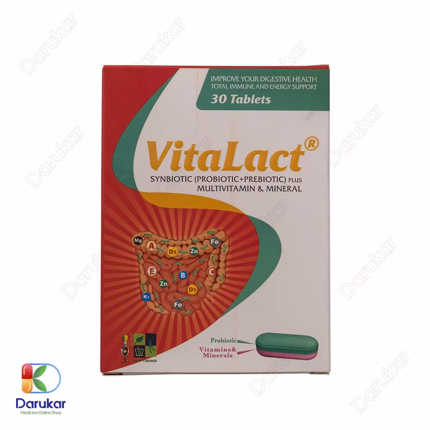 قرص ویتالاکت زیست تخمیر