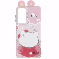قاب عروسکی طرح Hello Kitty گوش دار SoCool مناسب برای Samsung A16-کد1231