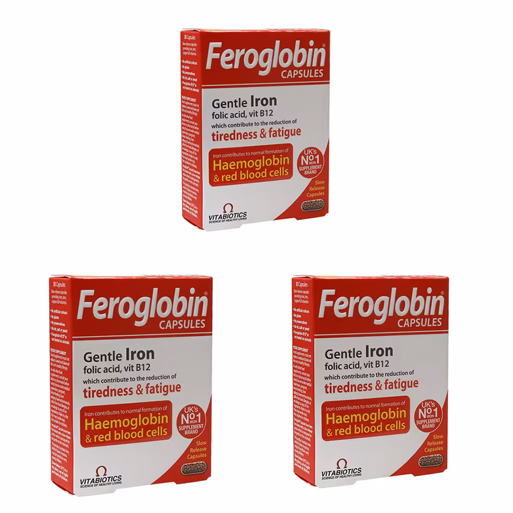 کپسول فروگلوبین ب 12 ویتابیوتیکس مجموعه سه تایی