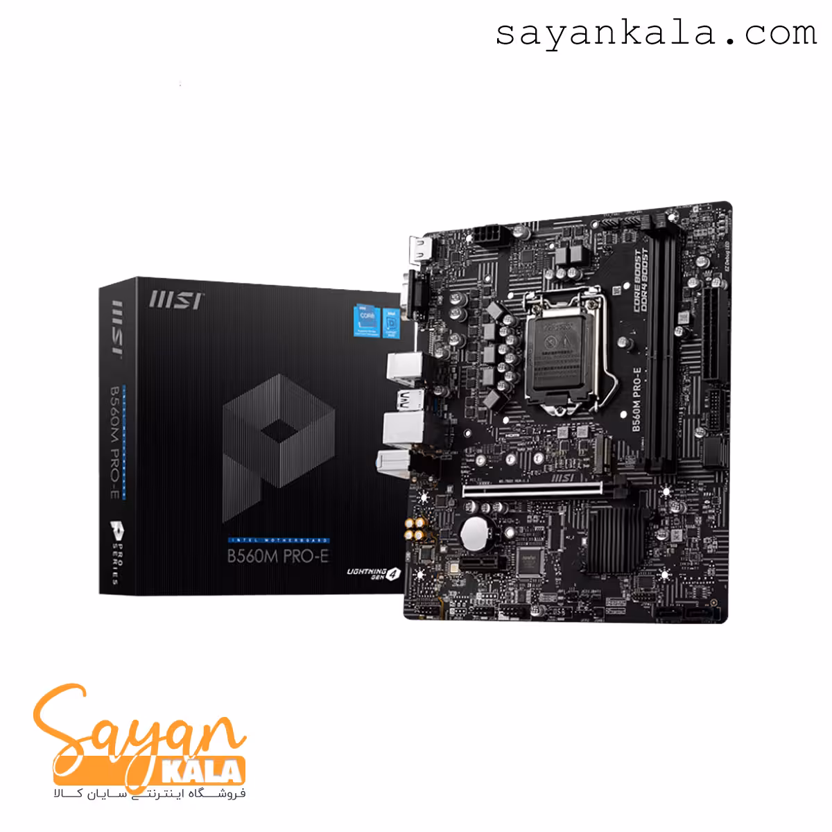 مادربرد ام اس آی مدل MOTHERBOARD MSI B560M PRO E