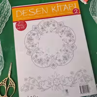 کتاب 200 پترن خام گلدوزی