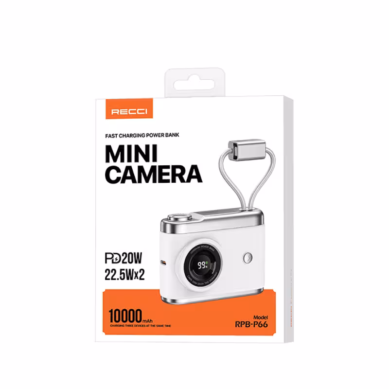 پاوربانک 10هزار رسی مدل RPB-P66