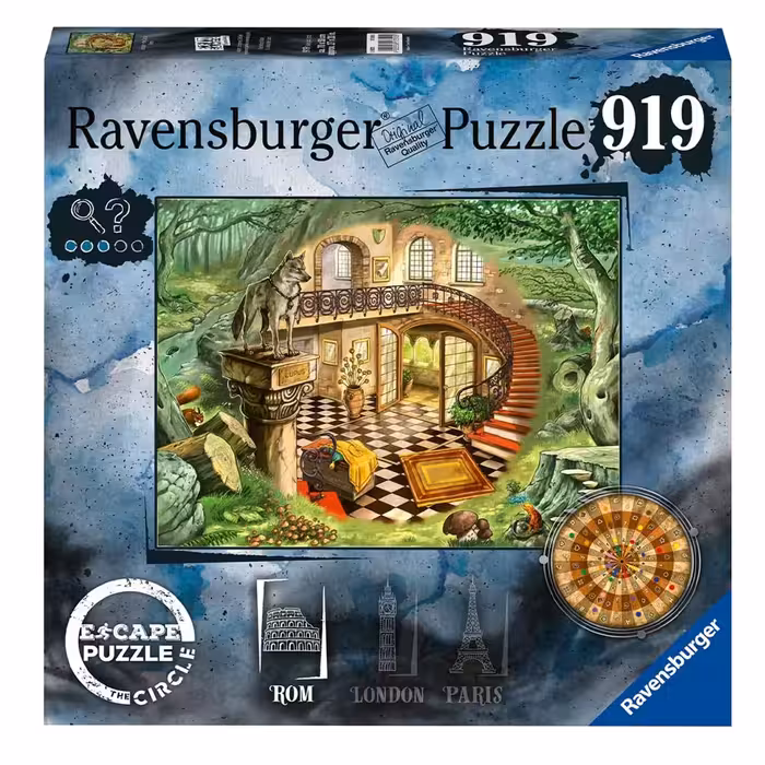 پازل معمایی 919 قطعه Ravensburger طرح رم