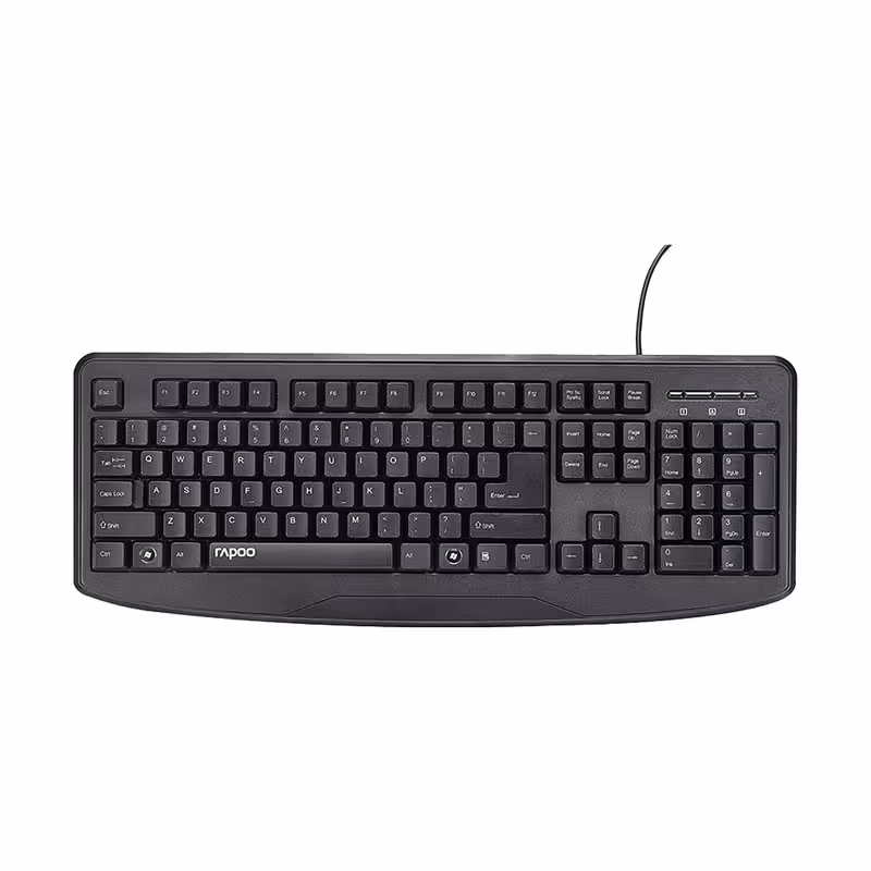 کیبورد سیم دار رپو مدل RAPOO NK2500