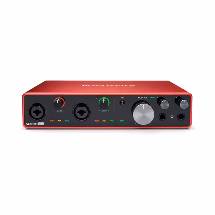 کارت صدا فوکوسرایت مدل Scarlett 8i6 (3rd Gen)Focusrite Scarlett 8i6 (3rd Gen) Audio interface