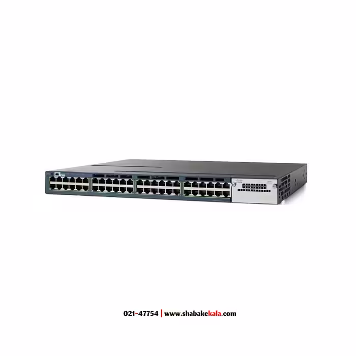 سوئیچ سیسکو مدل WS-C3560X-48P-S