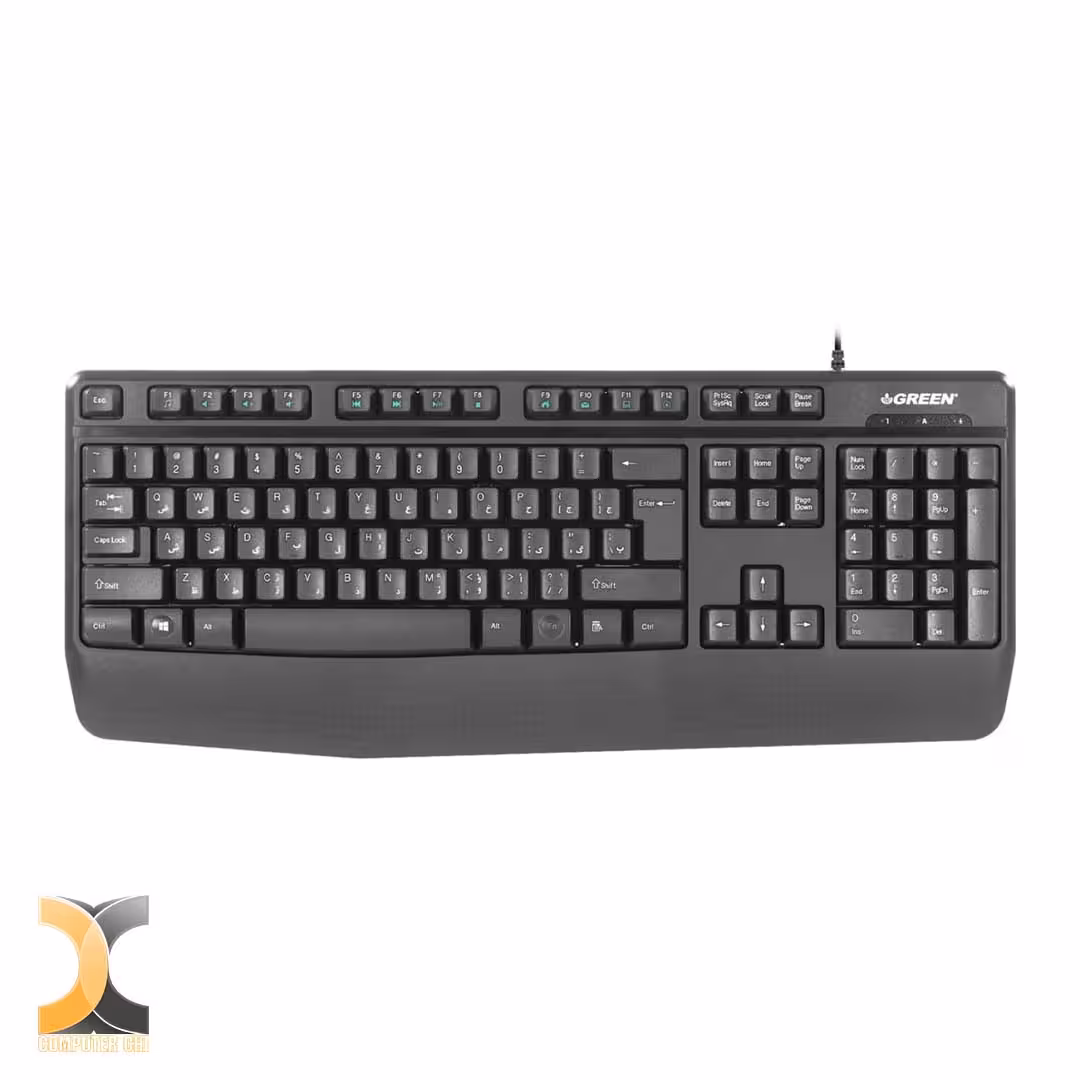 کیبورد GK306 گرین ا Green GK306 Computer Keyboard - کامپیوترچی