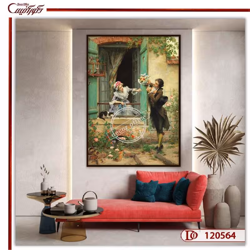 تابلو دکوراتیو کلاسیک R120564