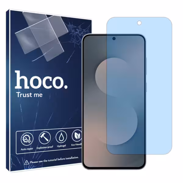 گلس سامسونگ Galaxy S25 FE مدل هیدروژلی مات آنتی بلو برند هوکو کد S