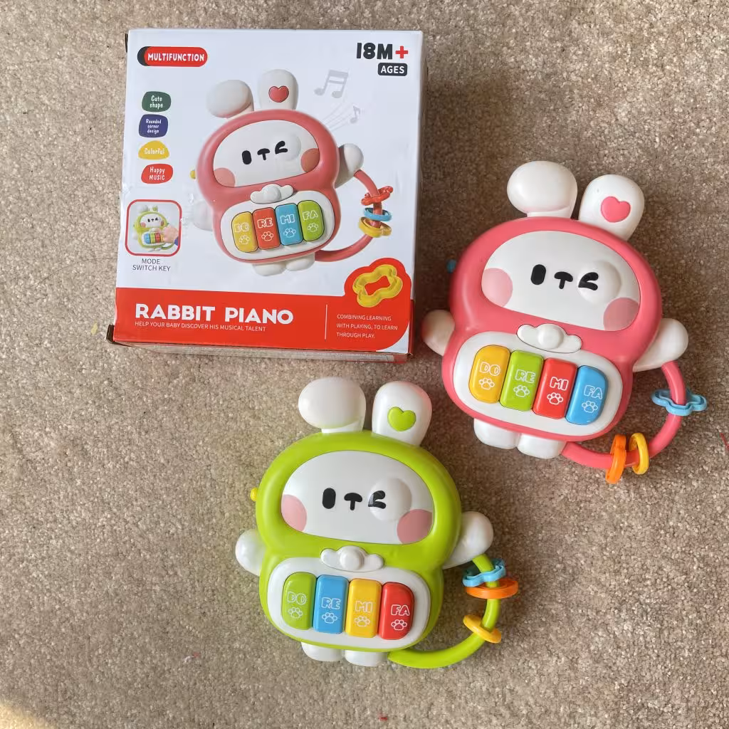 دست ورزی پیانو خرگوش موزیکال