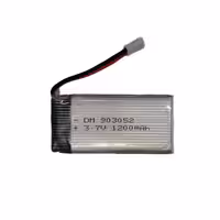 باتری لیتیومی مدل DM903052 ظرفیت 1200 میلی آمپر ساعت