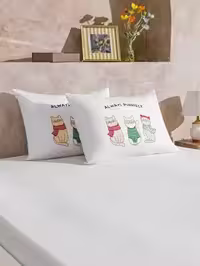 روبالشی السی هوم طرح Cat بسته 2 عددی