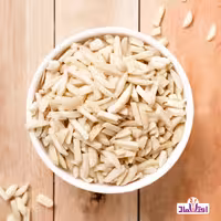 خلال بادام زمینی اعلا 100 گرمی اعتماد تازه و سفید(بارجدید) | amazonchi