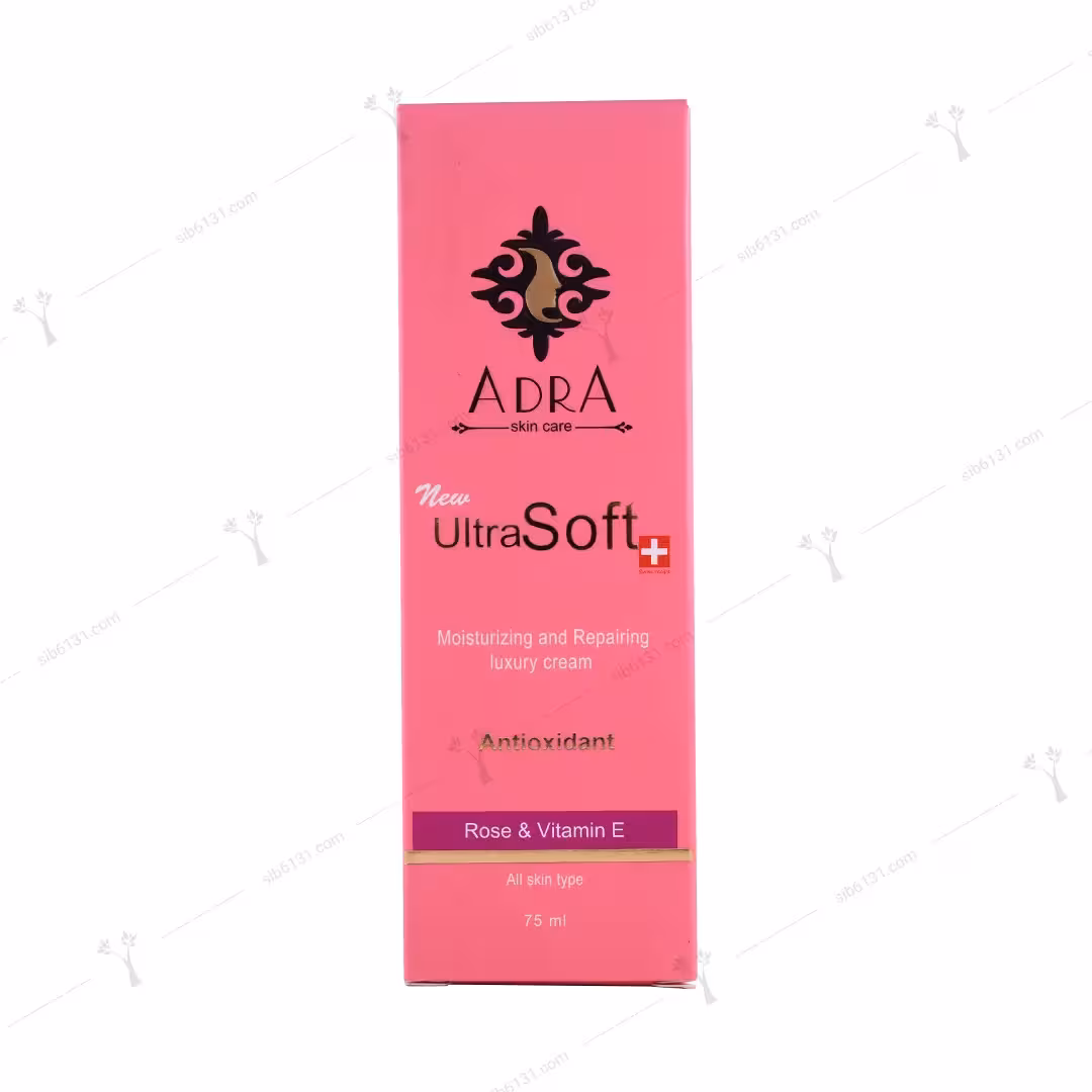 کرم مرطوب کننده آدرا حاوی عصاره گل رز 75 میلی لیتری