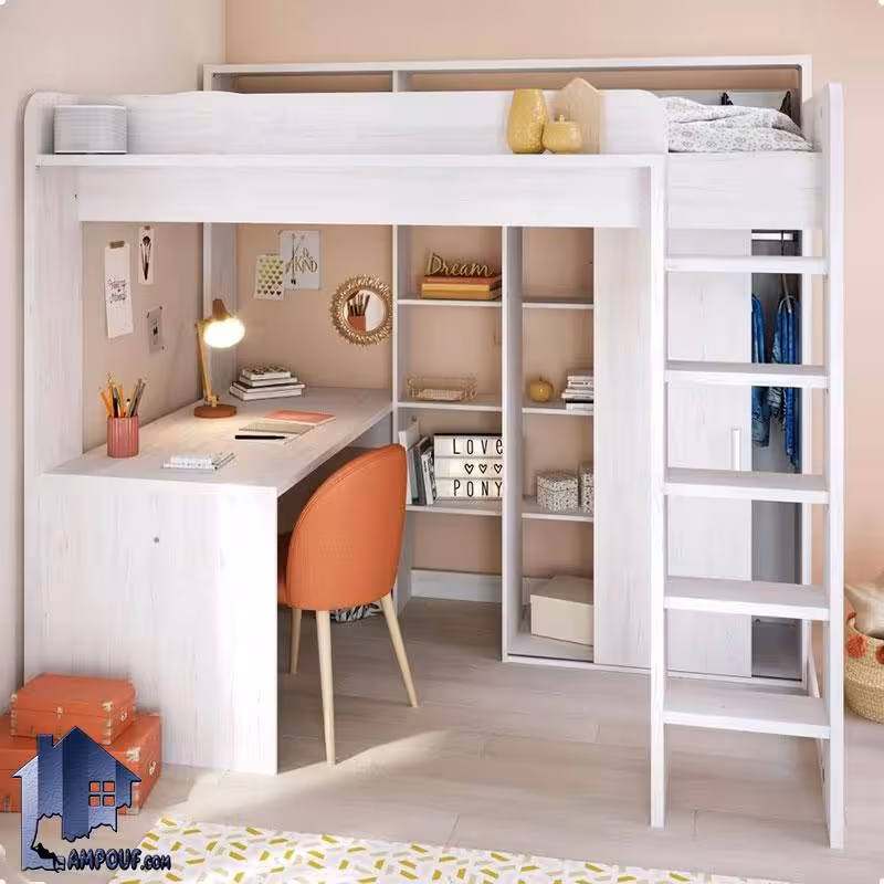 تخت خواب دو طبقه TBJ89