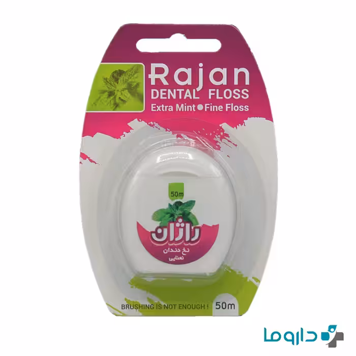 نخ دندان نعنایی راژان مدل Extra Mint