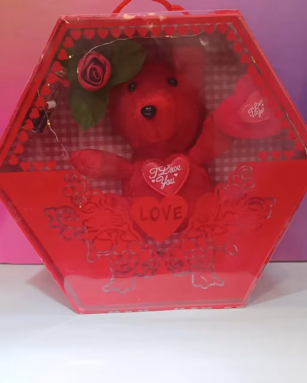 پک عروسکی شش ضلعی ولنتاین کد 482