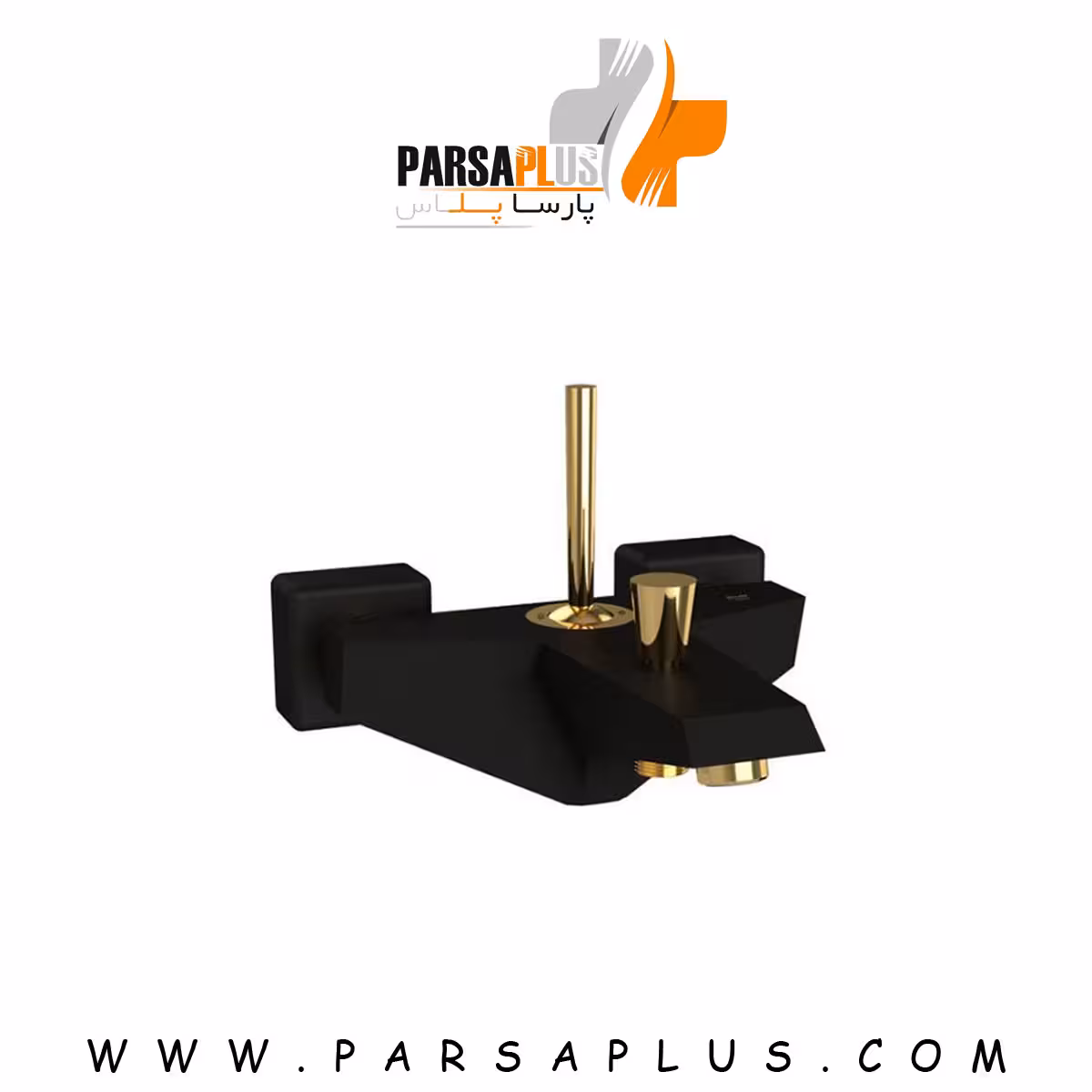 شیر حمام شودر مدل تیفانی مشکی طلا