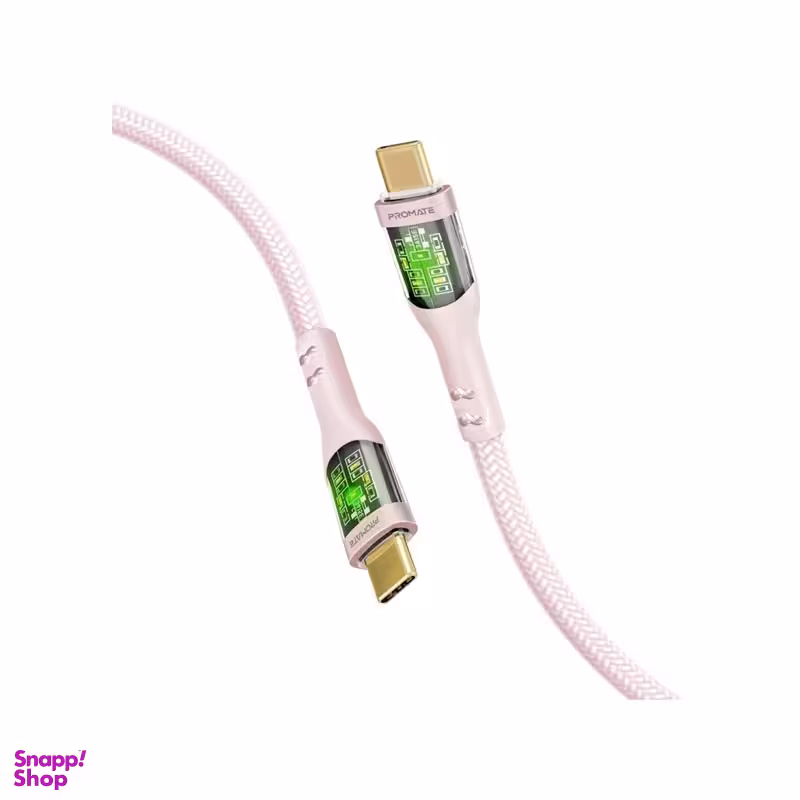 کابل USB Type-C پرومیت مدل Transline-CC طول 1.2 متر