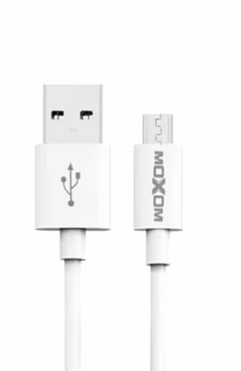 کابل شارژر تبدیل USB به microUSB موکسوم moxom