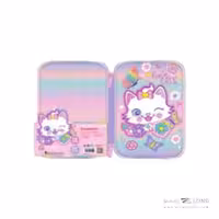 جامدادی تک زیپ هارد باکس وست گربه کدU2109A-6