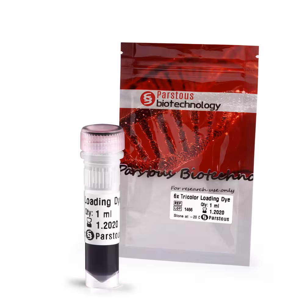 لودینگ دای loading dyes سه رنگ DNA (6X)