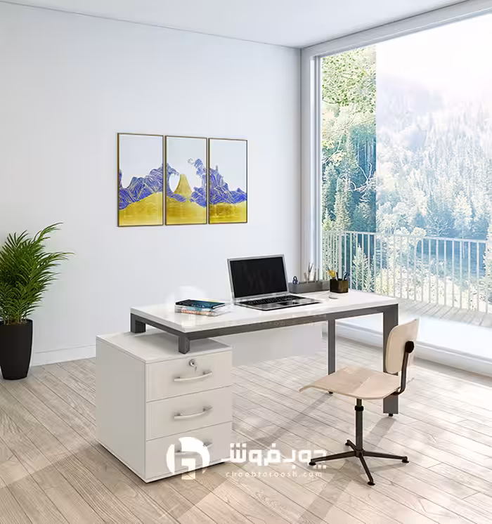 میز اداری چوب فروش کد K370