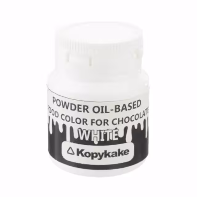رنگ پودری سفید محلول در روغن کپی کیک