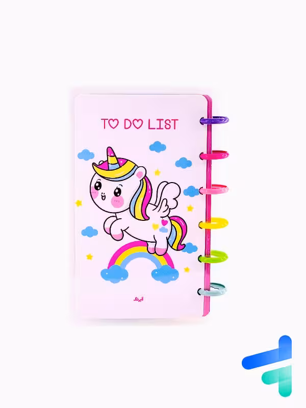 دفتر to do list طرح یونیکورن کد 91603
