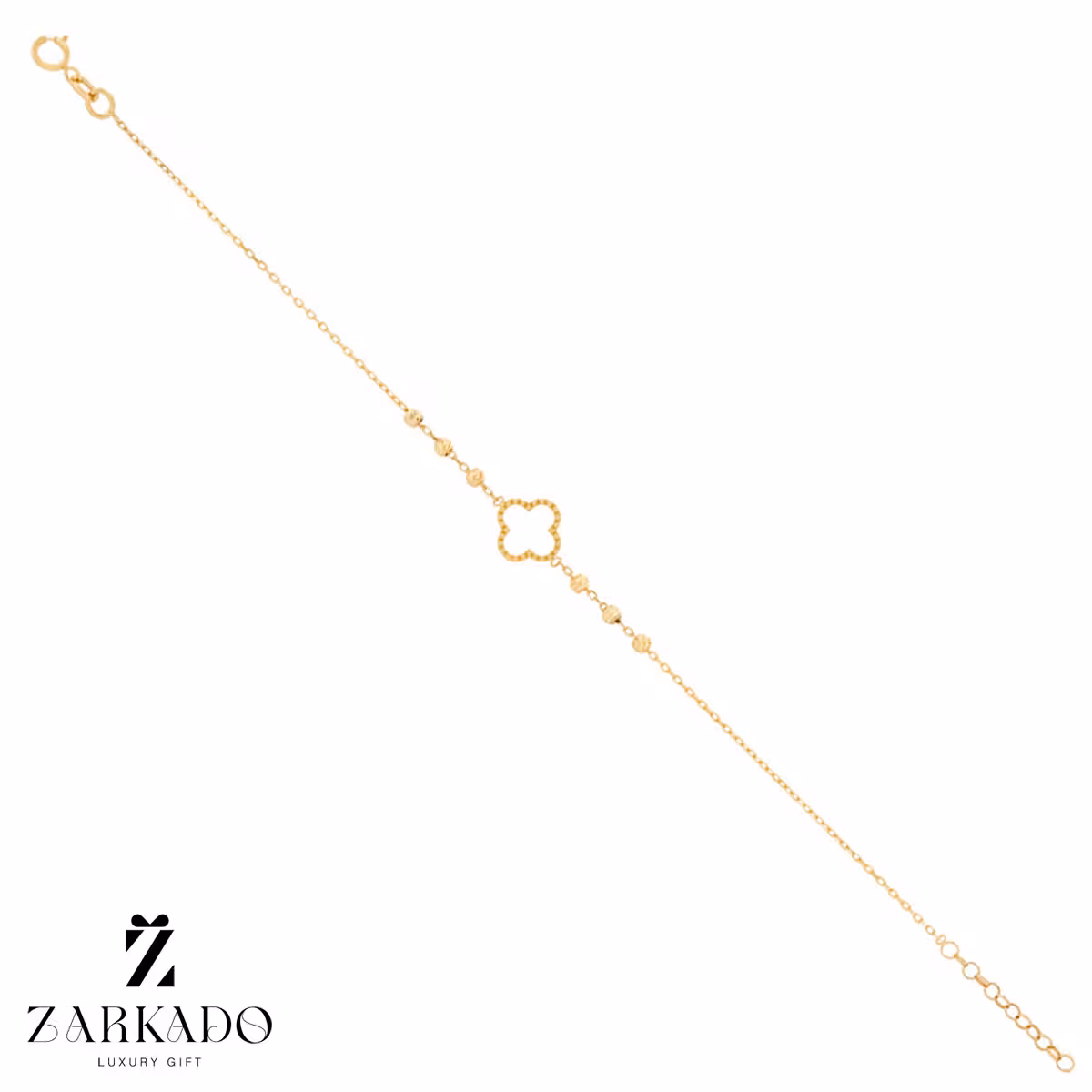 دستبند طلا ونکلیف و گوی کد B16960