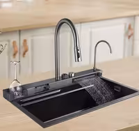 سینک ظرفشویی استیل توکار مدل پیانویی 5 کلید