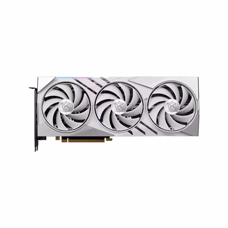 کارت گرافیک ام اس آی مدل GeForce RTX 4070 Ti GAMING X SLIM WHITE 12G