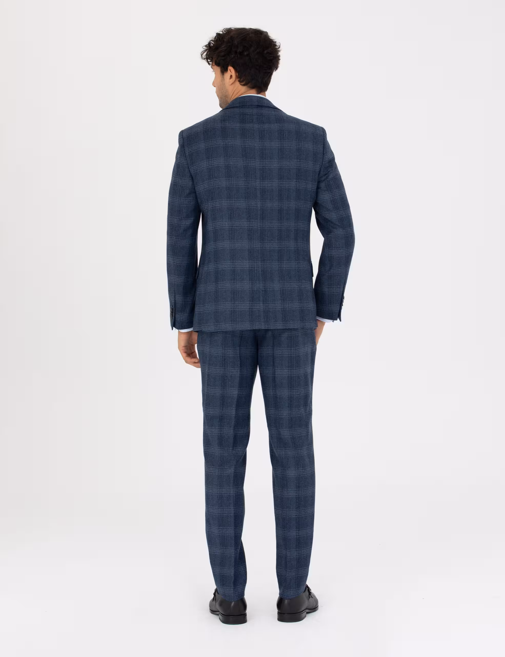 کت و شلوار مردانه سرمه ای پیرکاردین