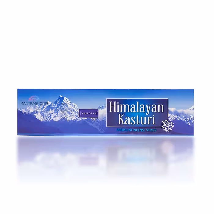 عود دست ساز Himalayan Kasturi برند Nandita بسته 50 گرمی (مشک آهوی هیمالیایی)