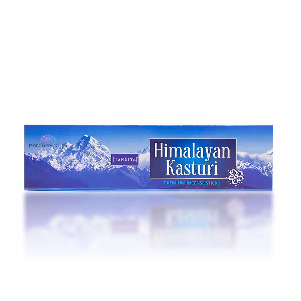 عود دست ساز Himalayan Kasturi برند Nandita بسته 50 گرمی (مشک آهوی هیمالیایی)