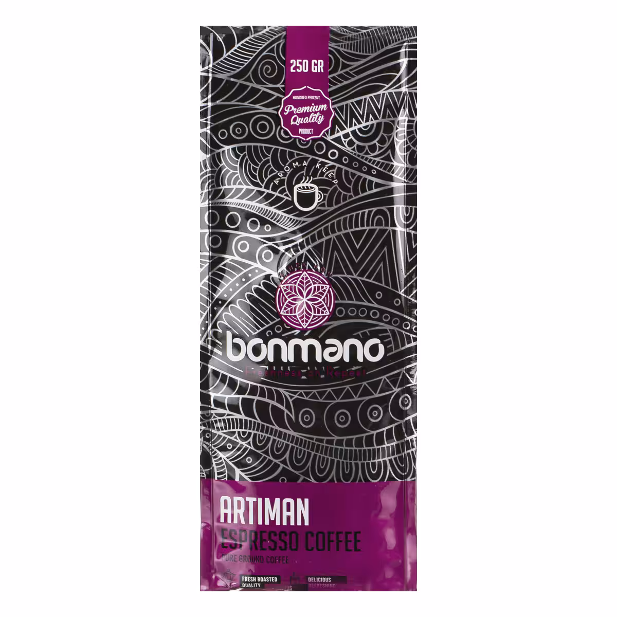 قهوه اسپرسو آرتیمان 250 گرمی بن مانو