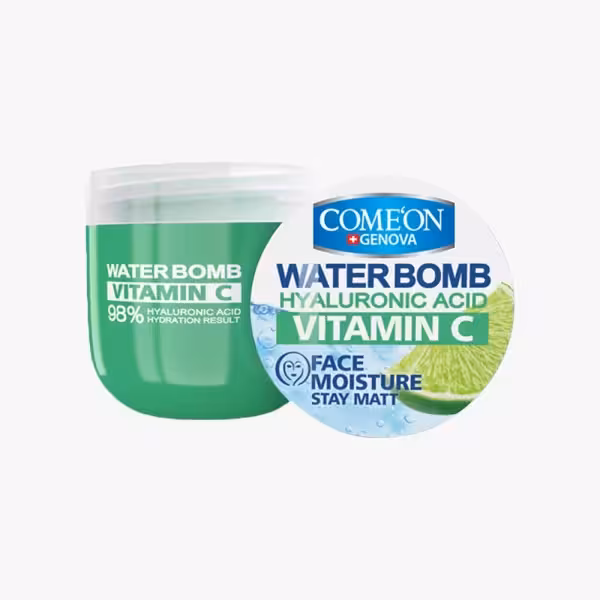 واتر بمب حاوی ویتامین C و هیالورونیک اسید کامان 200 میلی لیتر