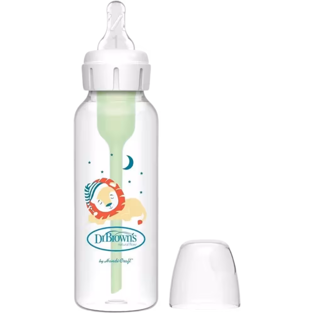 شیشه شیر دکتر براون کلاسیک طرح شیر DR browns 250ml | سیسکالا