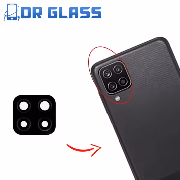 شیشه لنز دوربین سامسونگ SAMSUNG A12