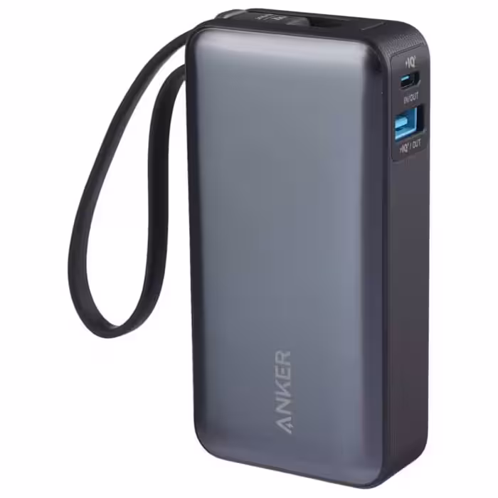 پاور بانک فست شارژ انکر Nano A1259 PD 30W ظرفیت 10000 میلی آمپر ساعت