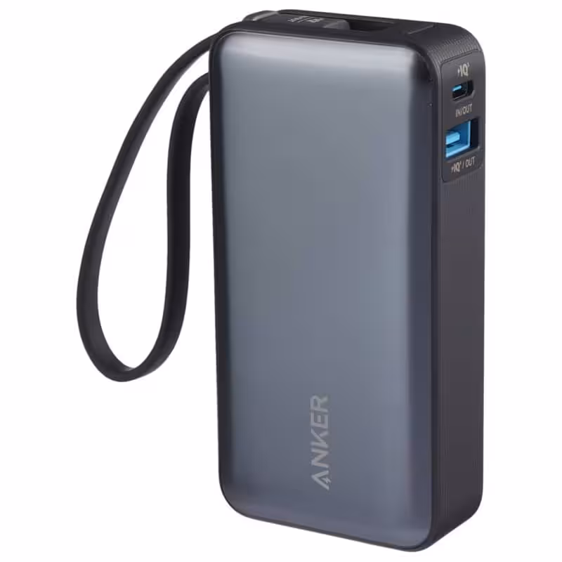 پاور بانک فست شارژ انکر Nano A1259 PD 30W ظرفیت 10000 میلی آمپر ساعت