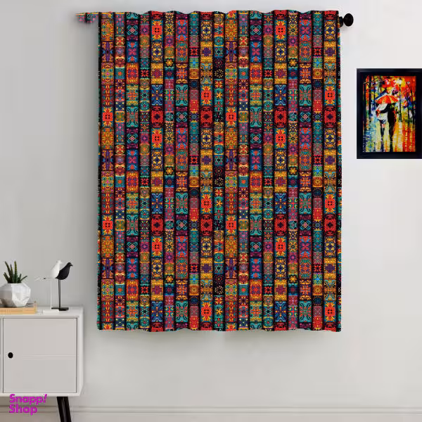 پرده مدل C2-50525 سایز 140×190 سانتی متر رنگ سفید