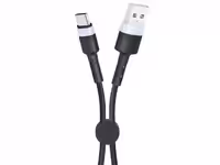 کابل شارژ پاوربانکی یواس‌بی به تایپ‌سی 25 سانتیمتری ایکس‌او XO Convenient usb cable with clip type-c NB117