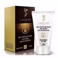 ضد آفتاب SPF 50 بی رنگ لانسون مدل LANSON FLUID COLORLESS Sunific 40ml