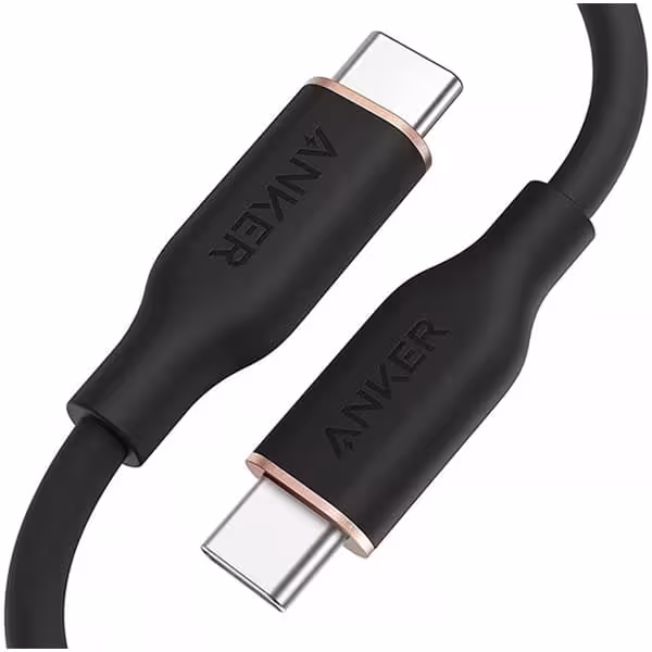 کابل USB-C به USB-C انکر مدل A8552 PowerLine III Flow طول 0.9 متر