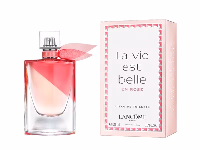 ادکلن زنانه لانکوم لا ویه است بله ان رز Lancome La Vie est Belle en Rose