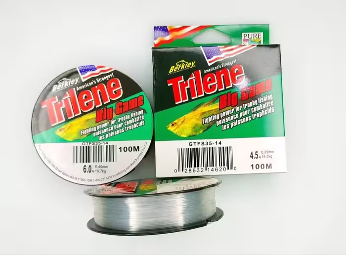 نخ ماهیگیری مونوفیلامنت BERKLEY TRILENE 100m سایز 0.30